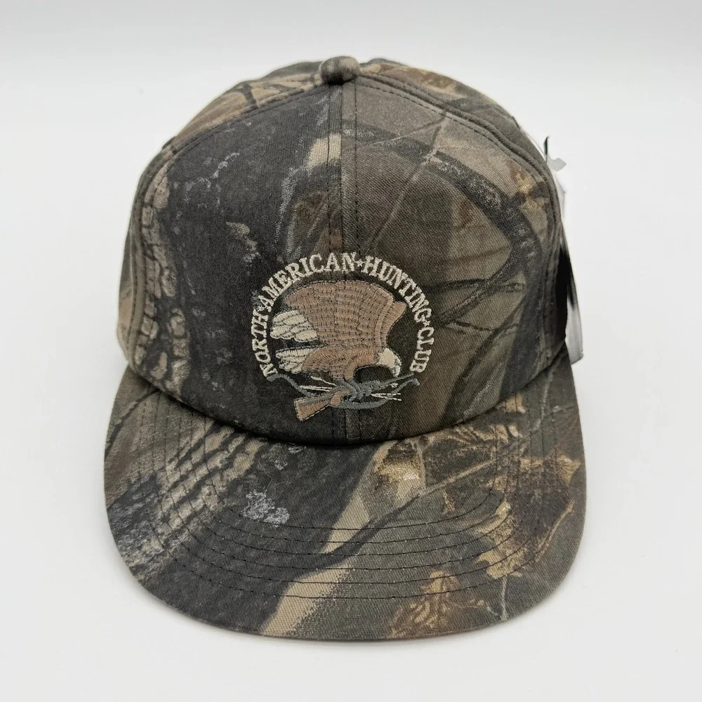 VTG K-Products North American Hunting Club Hat OSFA Camo Snapback Outdoor NEW